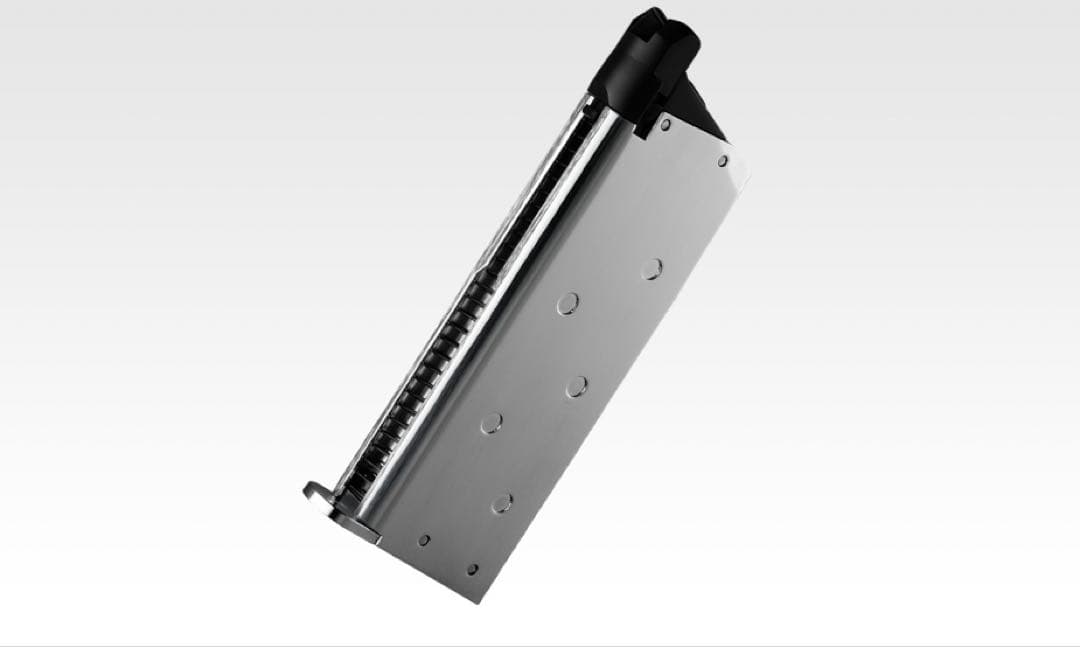 DETONICS 45 ガスハンドガン　ステンレスモデル