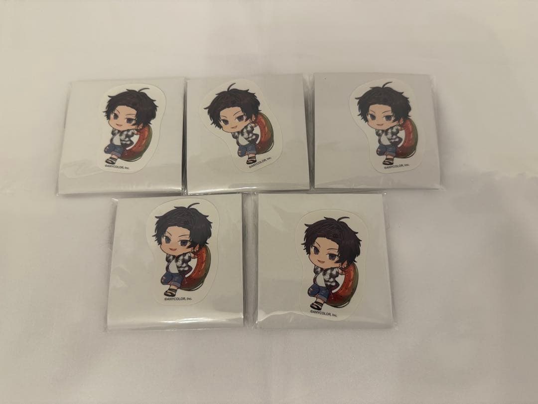 にじさんじ 佐伯イッテツ スイパラ 海の家くじ 缶バッジまとめ売り に