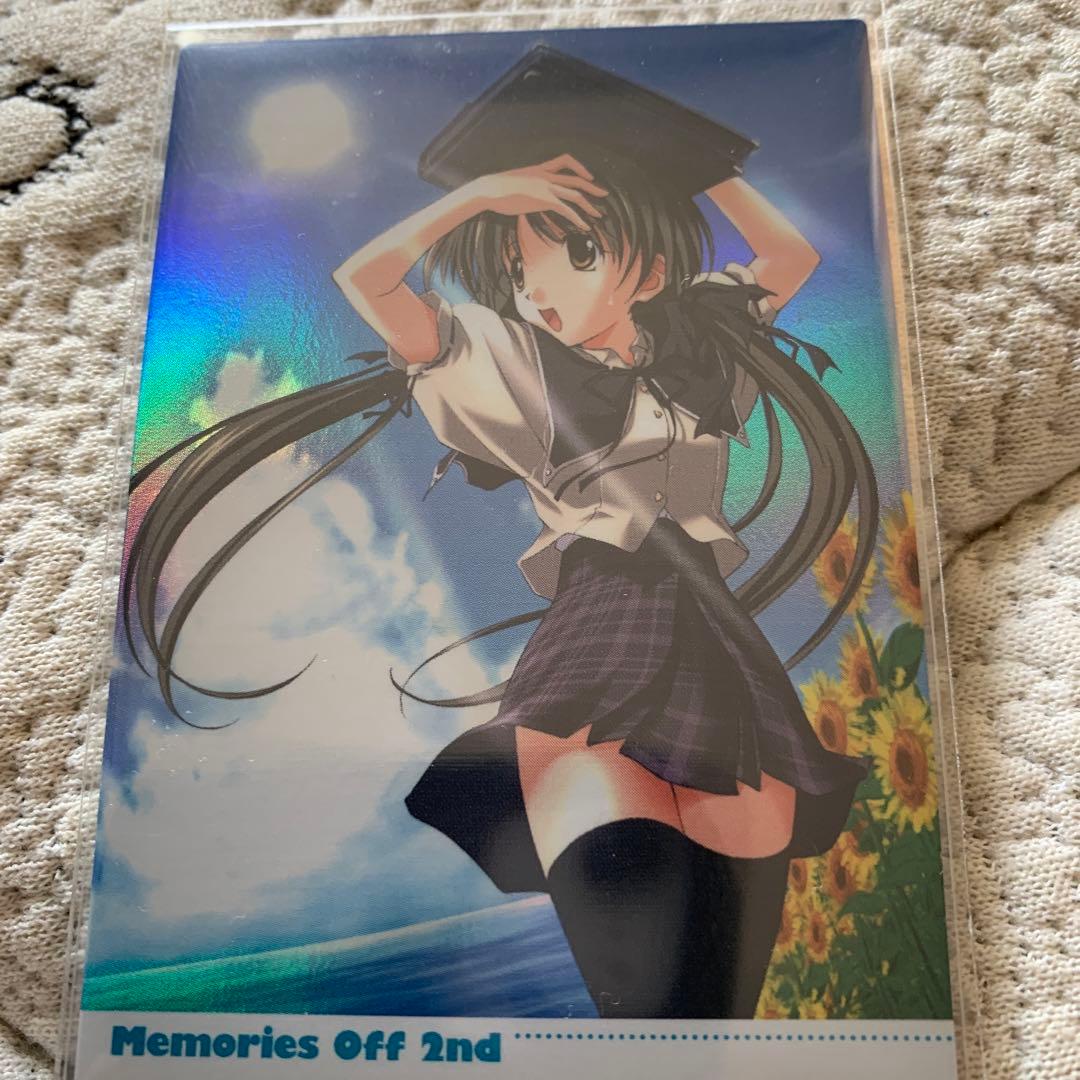 Memories Off 2nd メモリーズオフ カード 2枚 - メルカリ