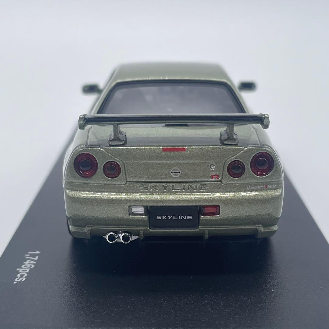 【京商】日産 スカイライン GT-R（BNR34）VスペックⅡ ニュル
