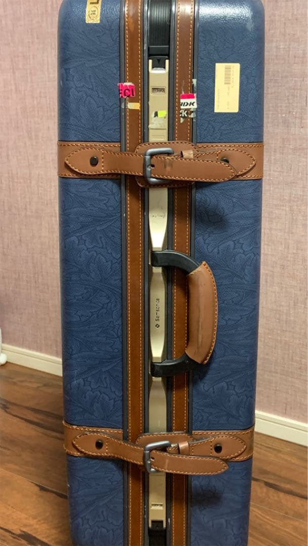 サムソナイト 高級 スーツケース 本革 大型サイズ レザー 花柄
