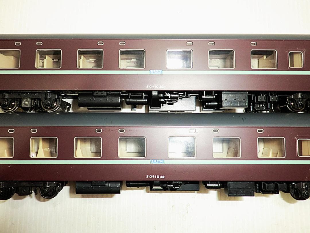 HOゲージ TOMIX 10系寝台客車 オロネ10形 4両セット 車輛のみ