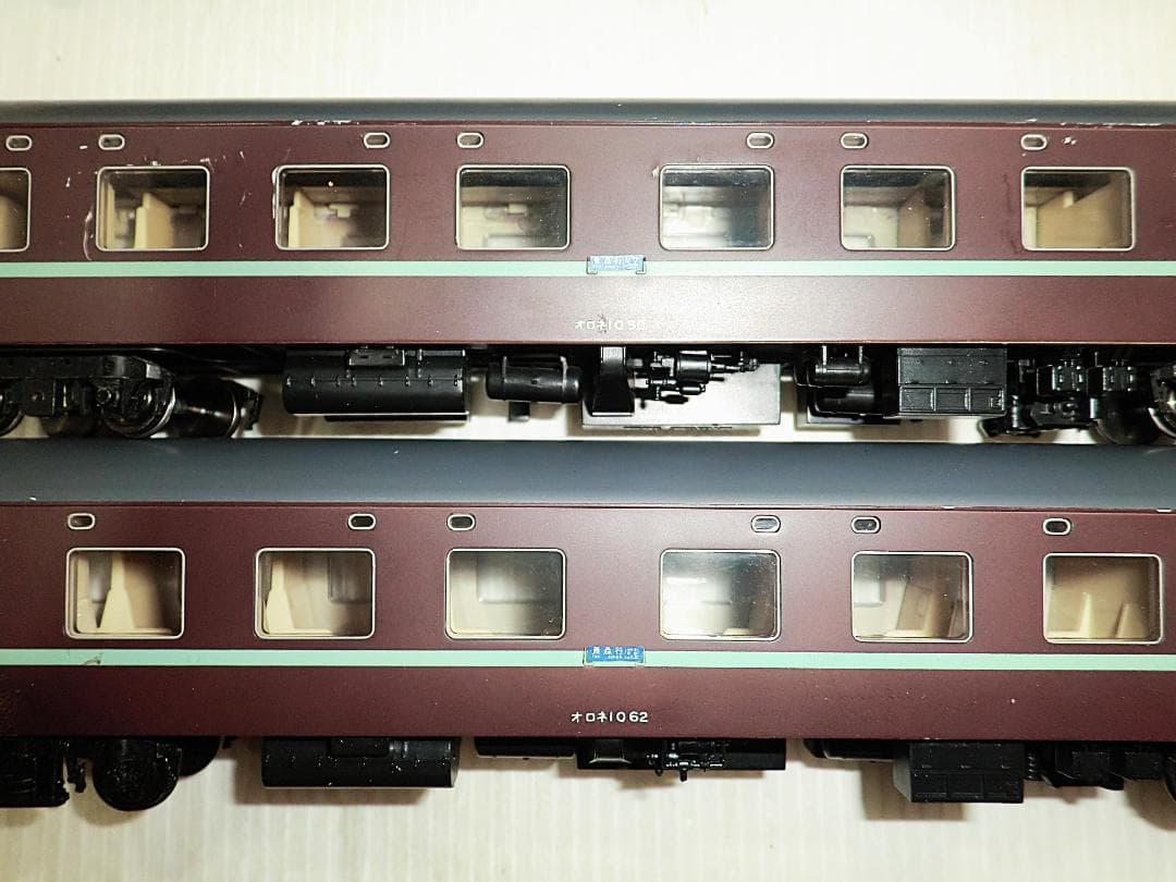 HOゲージ TOMIX 10系寝台客車 オロネ10形 4両セット 車輛のみ