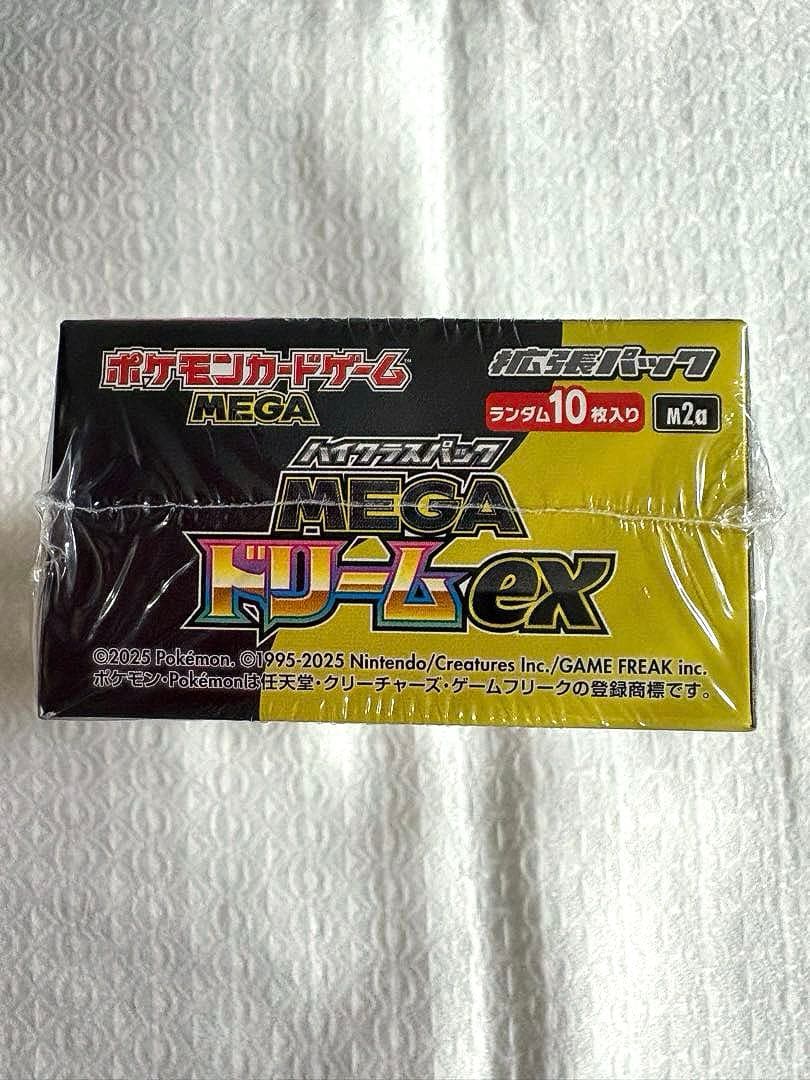 新品未開封　シュリンク付き　MEGAドリームex 1box ポケモンカード