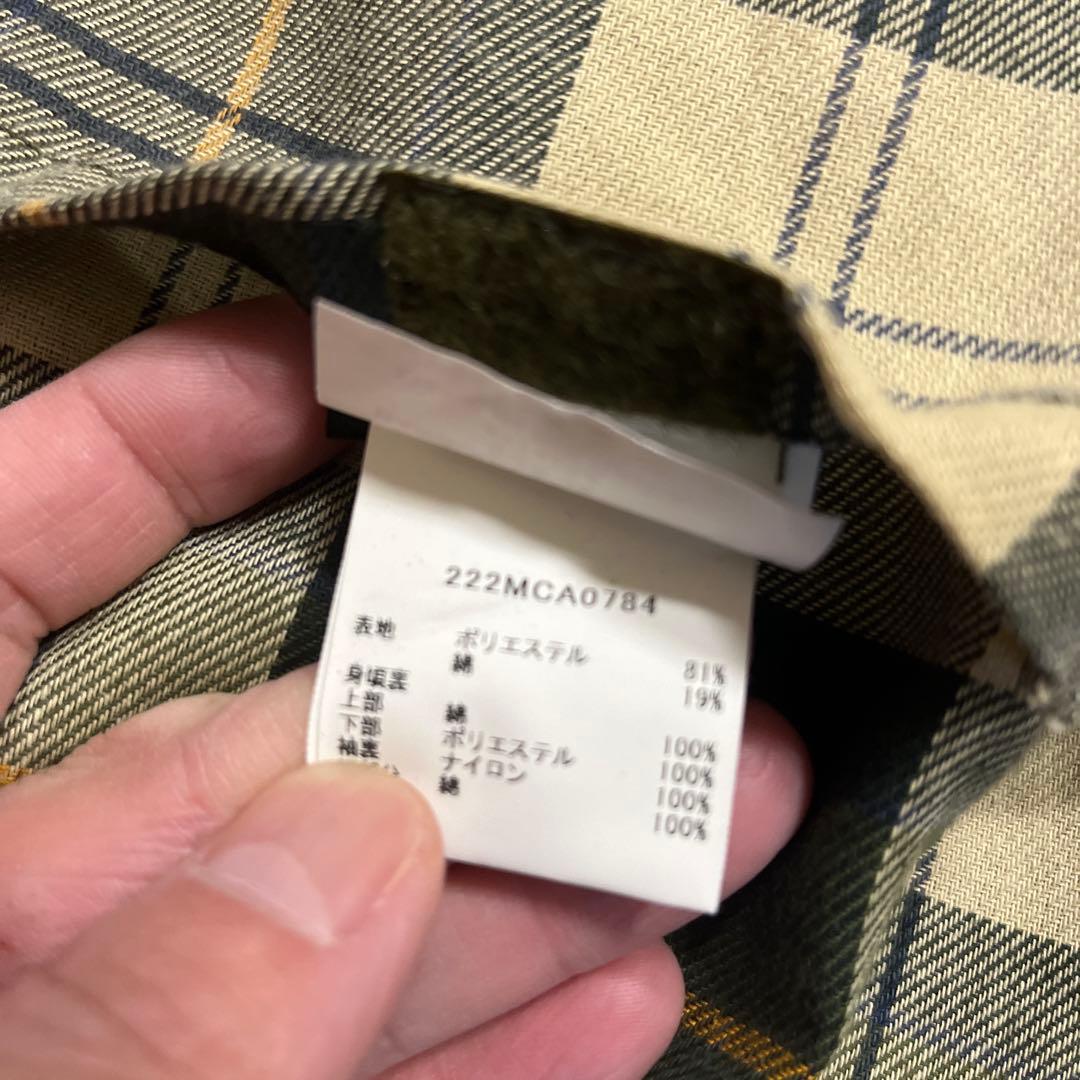 Barbour オリーブグリーンジャケット 38\"