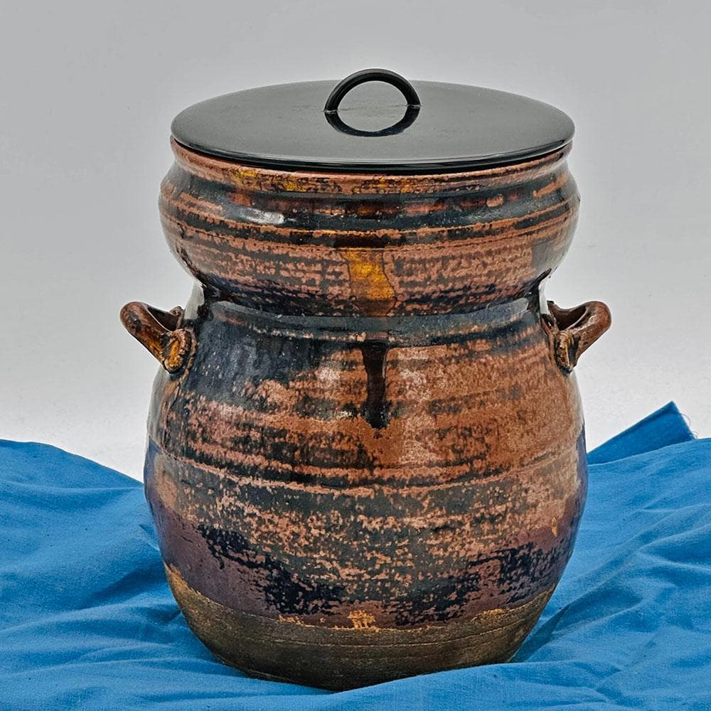 T　美品　 古瀬戸　ひよう型　水指　茶道具　茶器