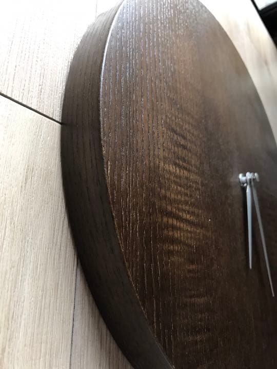 最終価格！掛け時計　ウォルナット