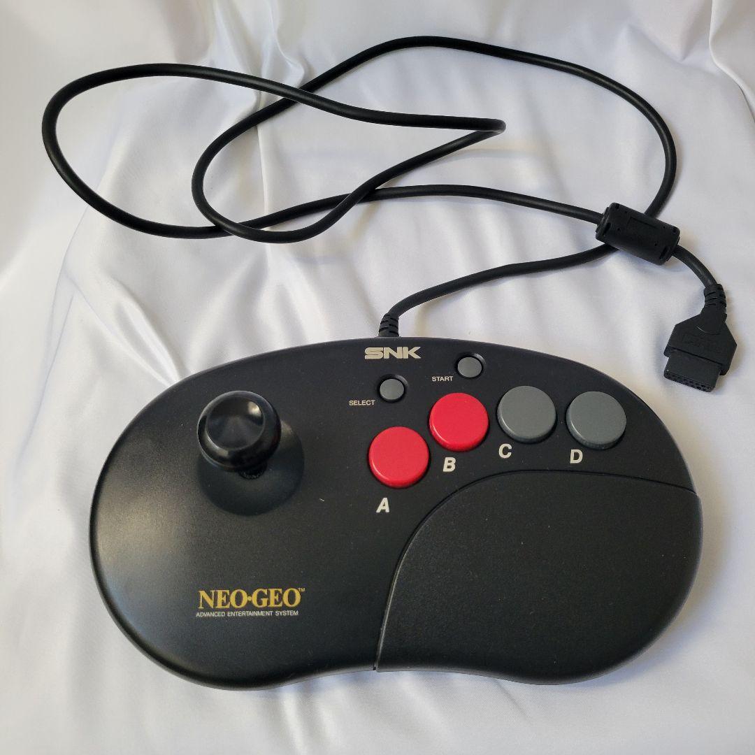 ネオジオ本体コントローラー×2ソフト3本