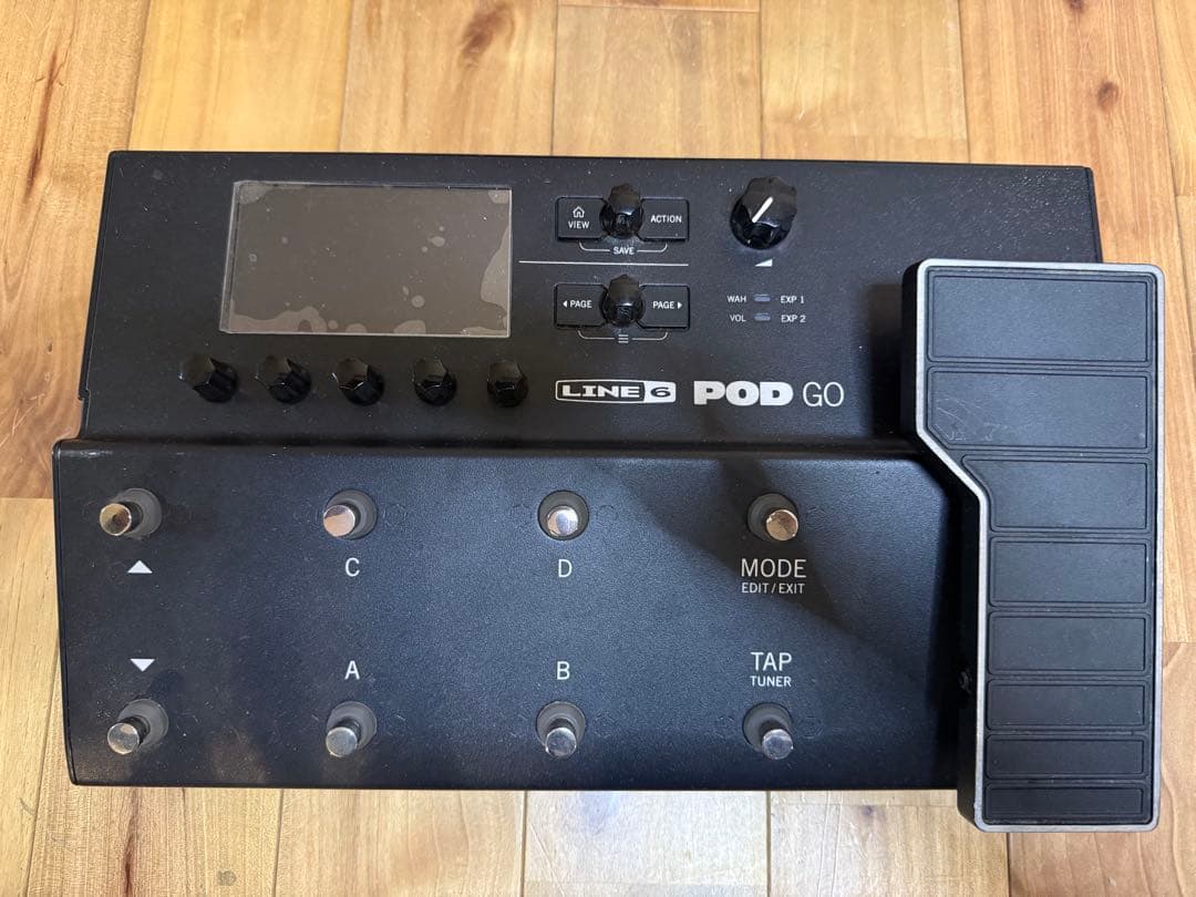LINE6 POD GO マルチエフェクター AC ボード付