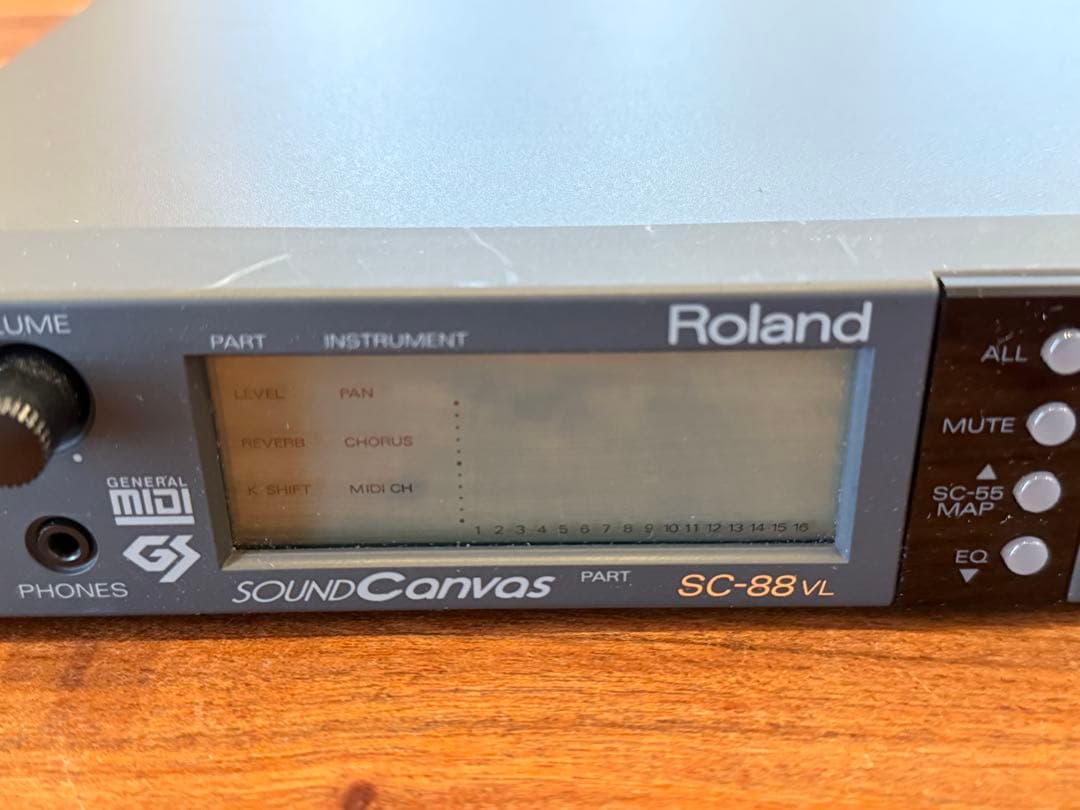 Roland SC-88VL Sound Canvas 音源モジュール Roland SoundCanvas 音源