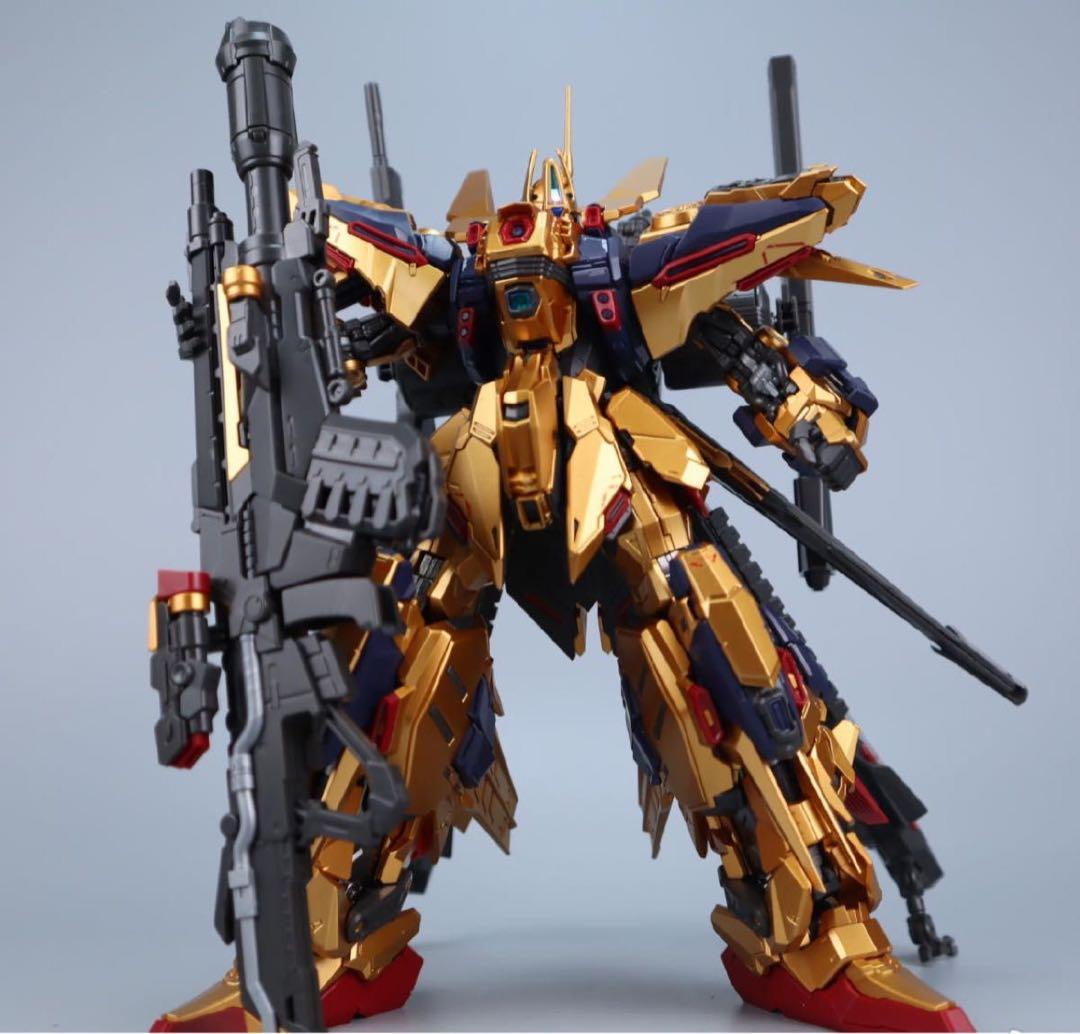 神馬模型　1/100 黄金武士 ダイキャスト　海外製　フルアーマー百式改タイプ