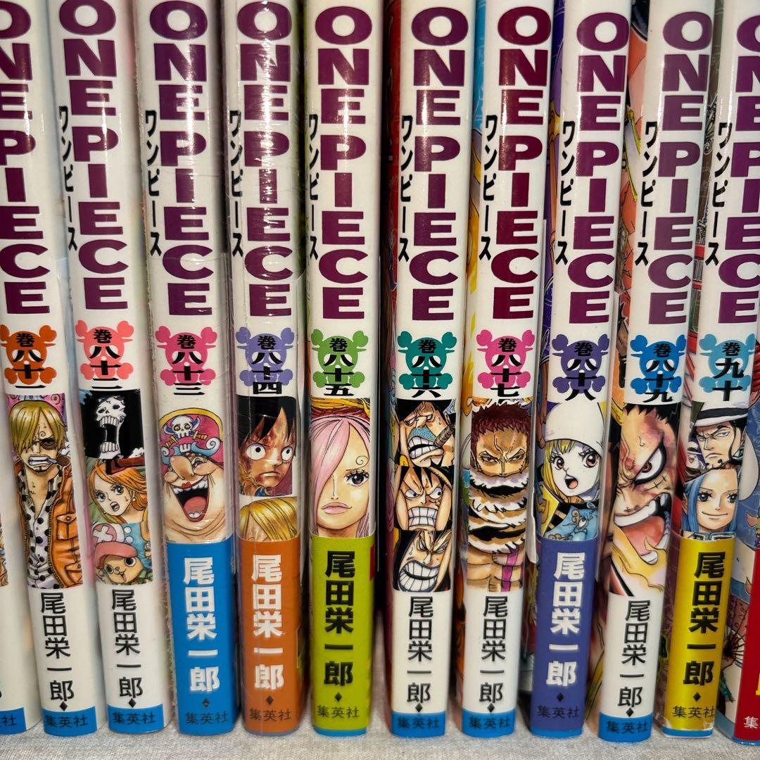 ONE PIECE ワンピース 1〜107巻+0巻　※送料無料　即購入可