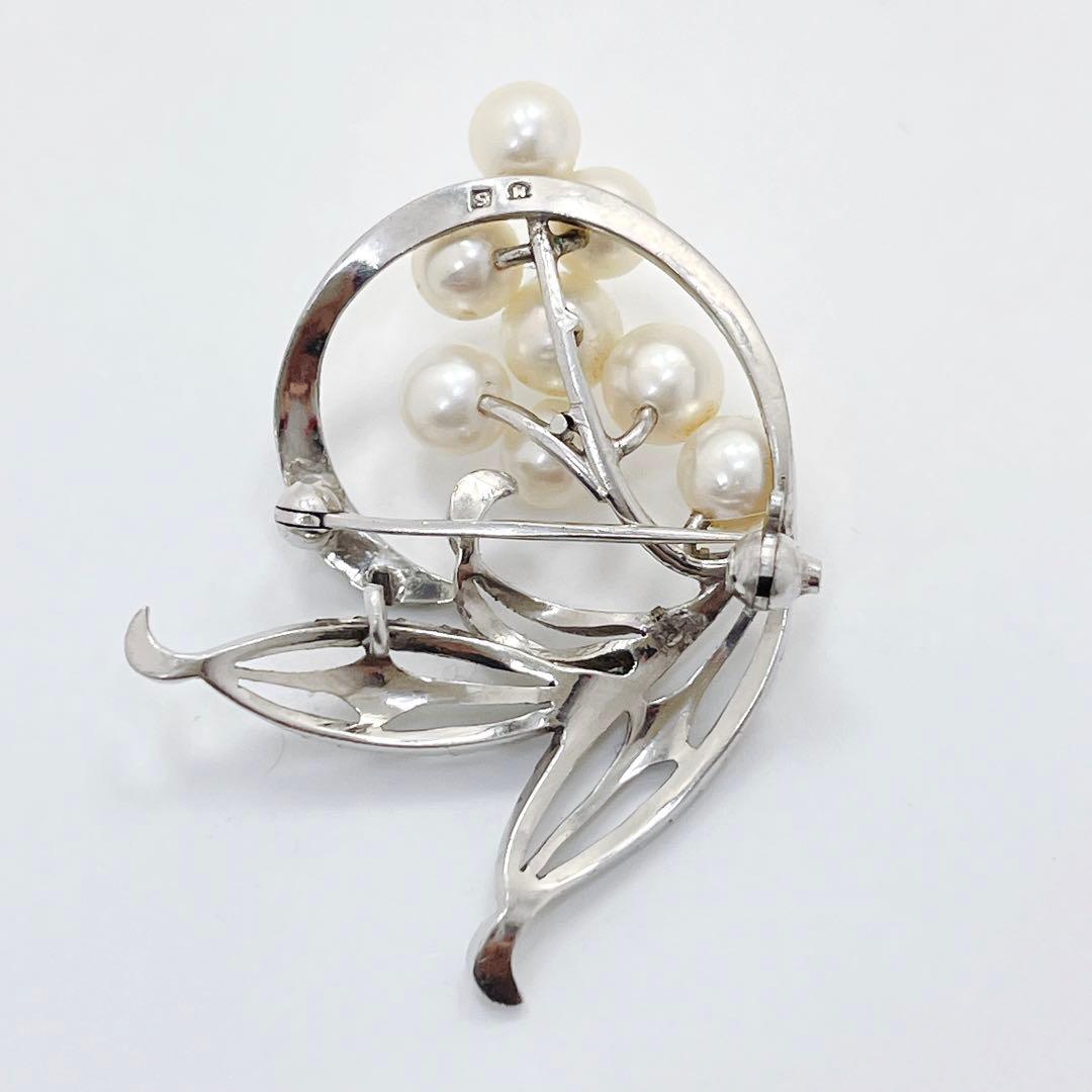 MIKIMOTO ミキモト パール アンティーク ヴィンテージ ブローチ