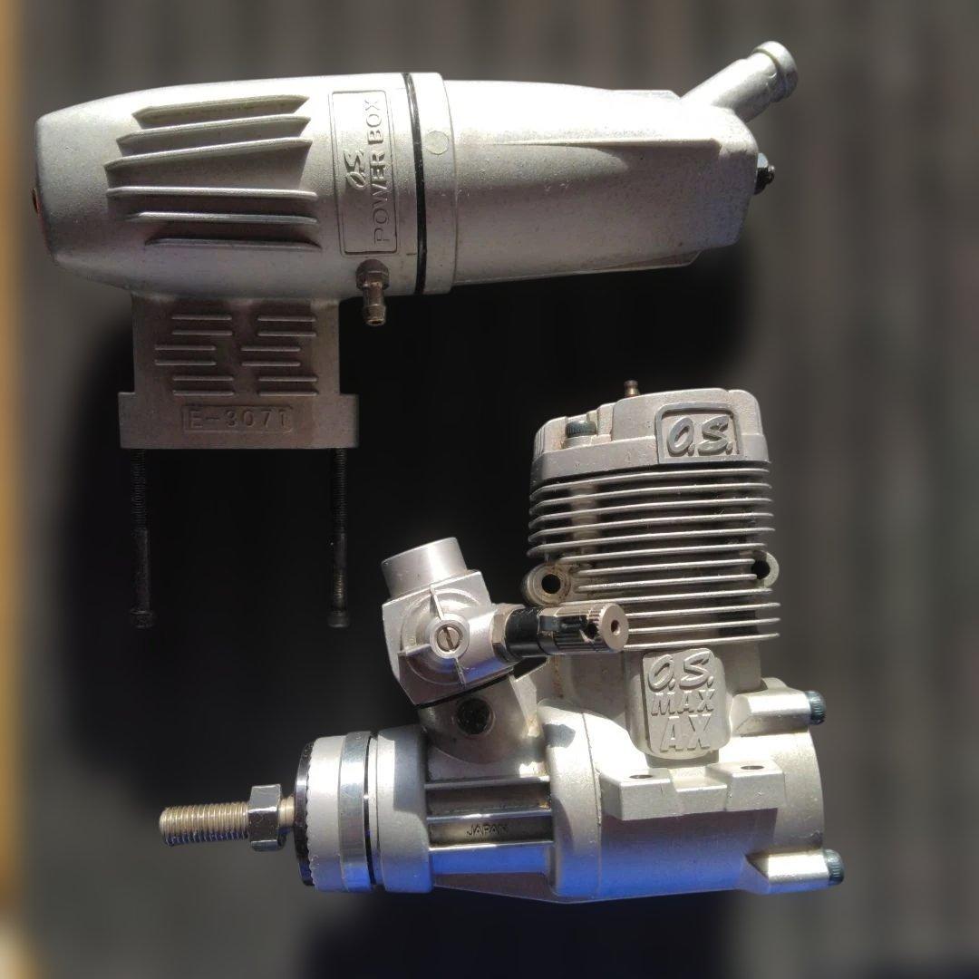 O.S. MAX 46AX II エンジン