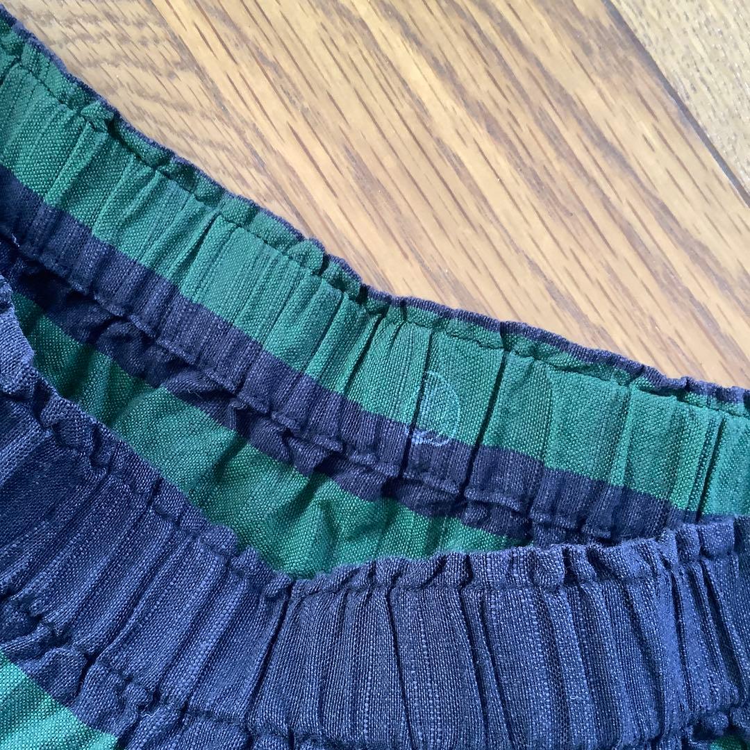 Sakura ヤンマ産業 会津木綿 すいか縞スカート