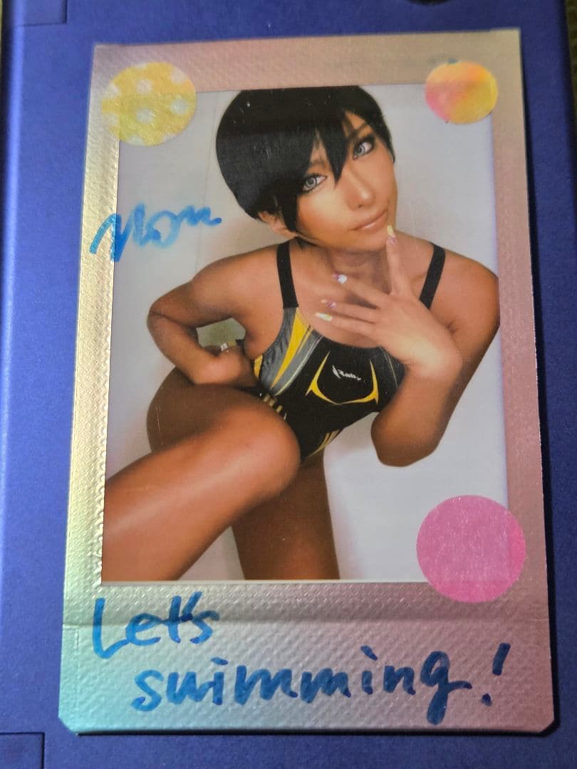 nonsummerjack 直筆サイン入りチェキ 競泳水着　2枚　期間限定値下げ