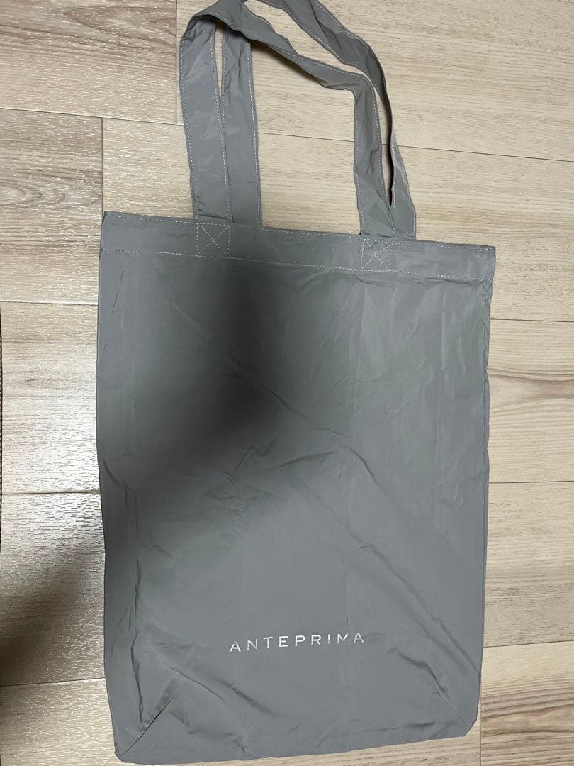 アンテプリマ　ワイヤーバッグ　オーロラホワイト　エコバッグ付き