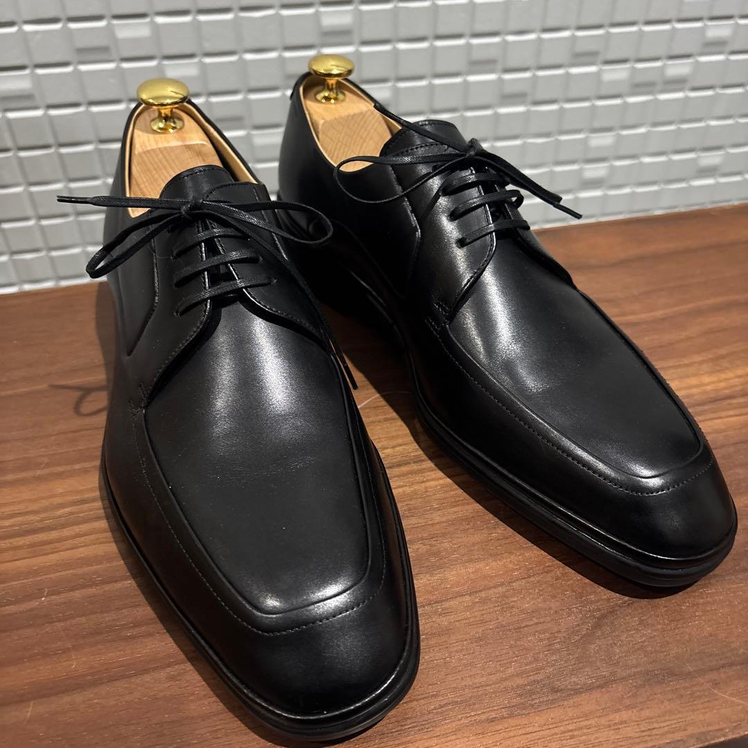 BALLY バリー ビジネスシューズ レザー Uチップ スクエア US8.5