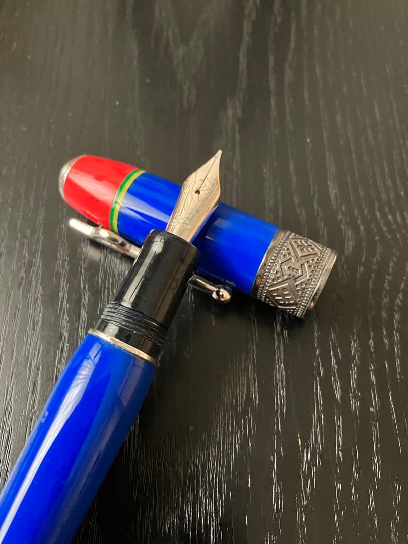 DELTA 万年筆 少数民族シリーズ2004 コサック 1KS 18K-F 希少】DELTA