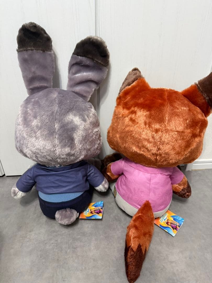 ズートピア2 　スーパーラージぬいぐるみ ニック＆ジュディ