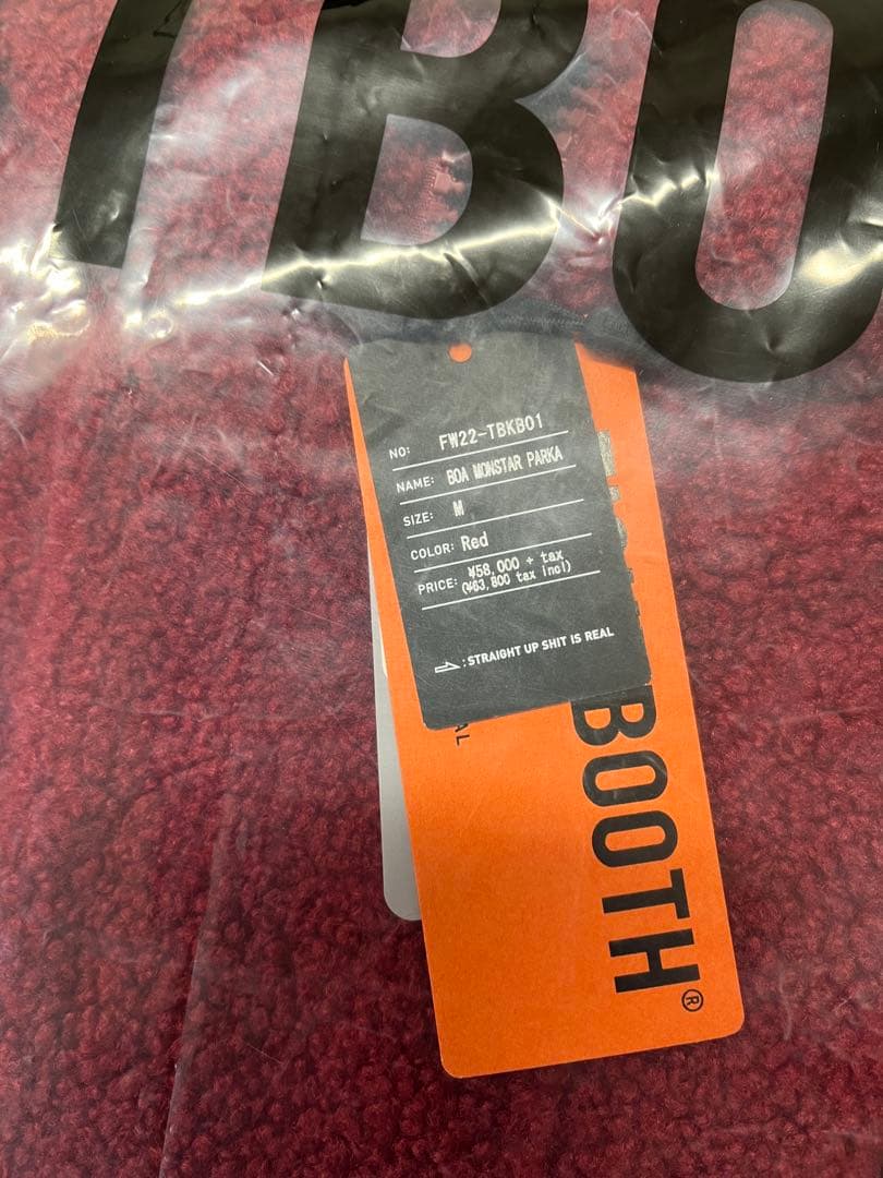 TIGHTBOOTH BOA MONSTAR PARKA新品Mサイズ