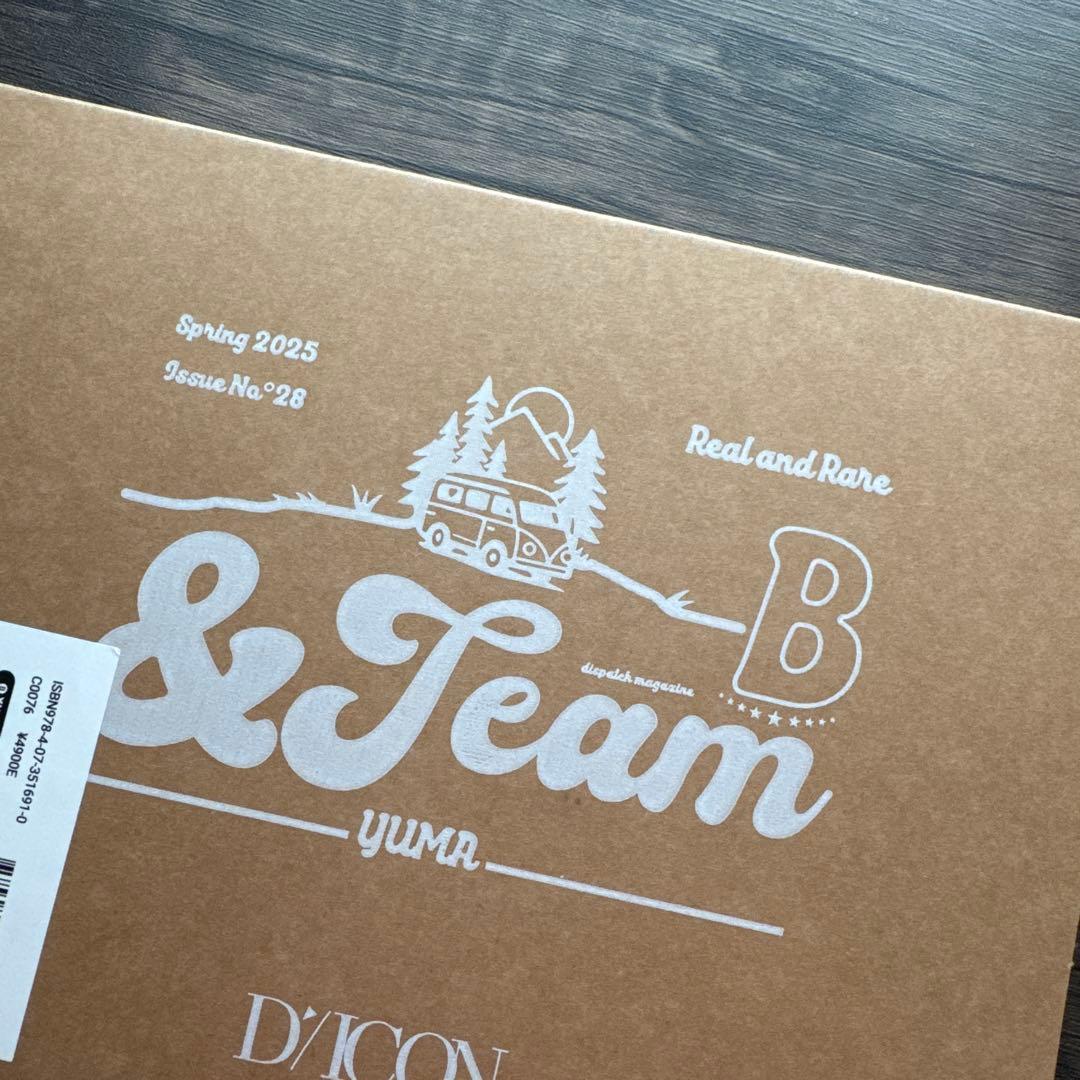 DICON VOLUME N°28 &TEAM：B-TYPE YUMA ユウマ