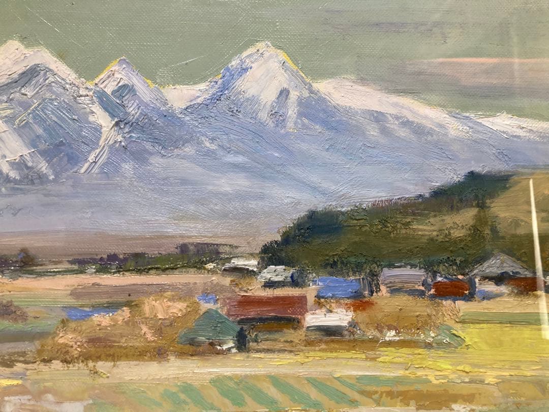 八ヶ岳遠望』☆樽見盛衛☆元流形社顧問☆M12号☆