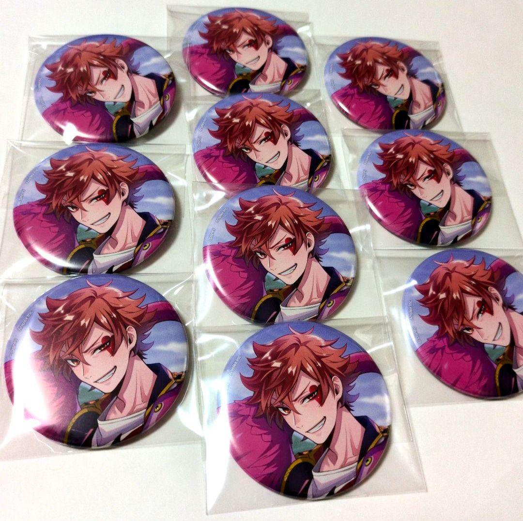 ツイステッドワンダーランド ツイステ エース 寮服 缶バッジ