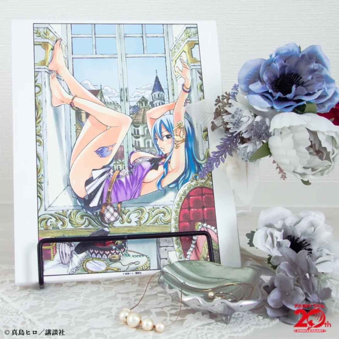 FAIRY TAIL フェアリーテイル 20周年 キャンバスボード ジュビア