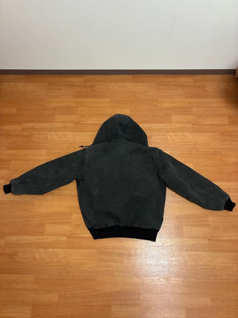 【美品】カーハート アクティブジャケット アクティブパーカー BLK