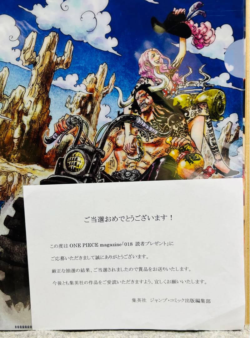 ワンピースマガジン クリアファイル2種セット ワンピース・マガジン