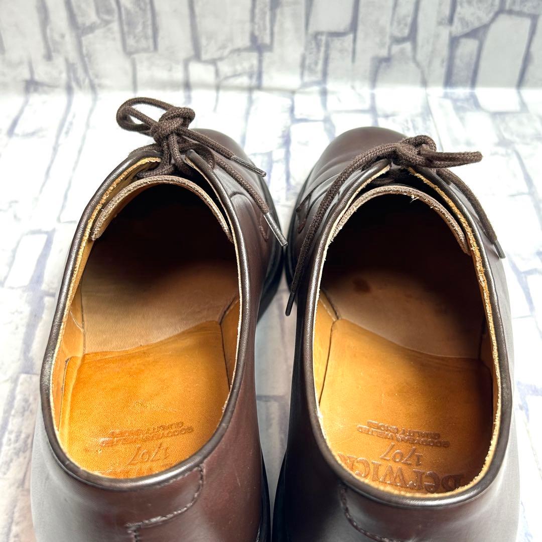 美品✨Berwickバーウィック プレーントゥ 5170 25cm