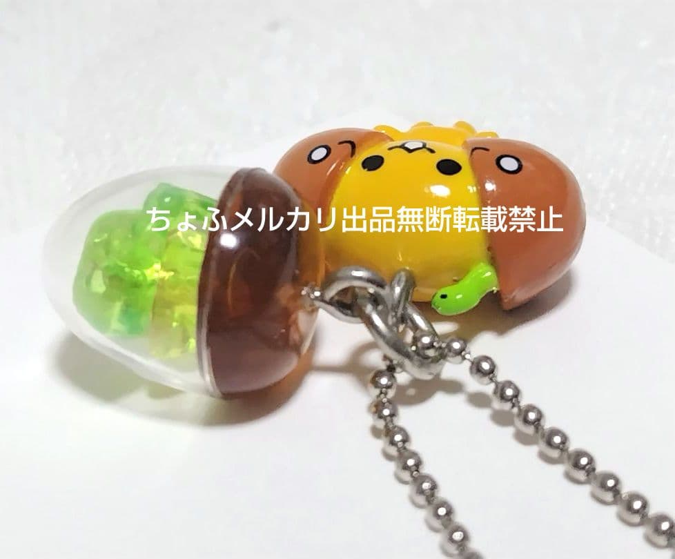 SAN-X あまぐりちゃん 天然石入りどんぐりケース マスコット 平成