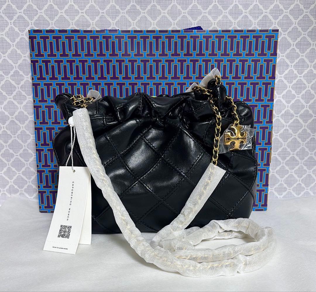 【大人気♡ショッパー付】トリーバーチ ミニ フレミング ホーボーバッグ バッグ