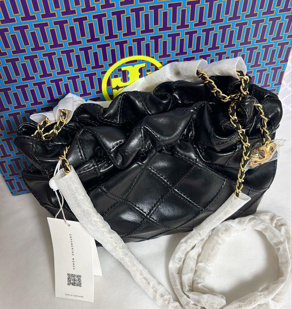 【大人気♡ショッパー付】トリーバーチ ミニ フレミング ホーボーバッグ バッグ