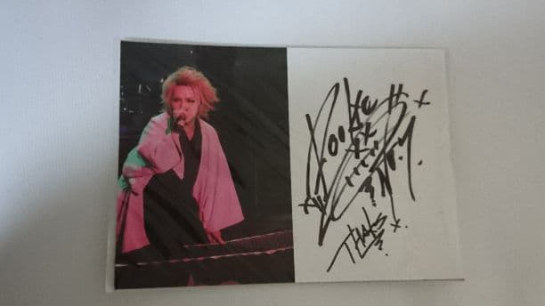 ガゼット the GazettE ルキさんのサイン