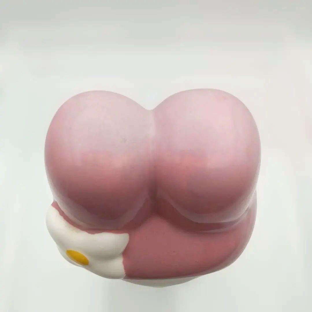 値下【希少・美品】マイメロディケーキオルゴール(2007年)貯金箱(2003