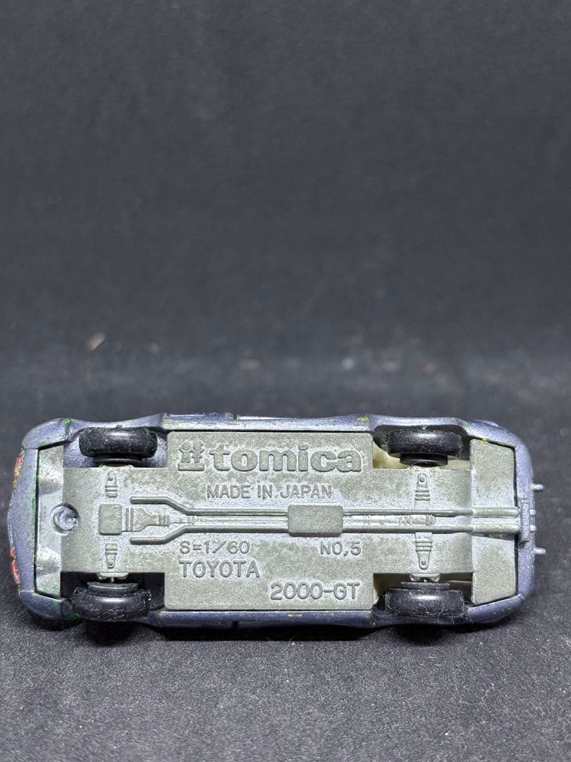 トミカ 日本製 No.05 トヨタ 2000GT 1Aホイール