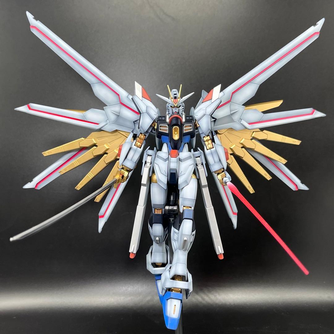 ガンプラ hgce マイティーストライクフリーダムガンダム 塗