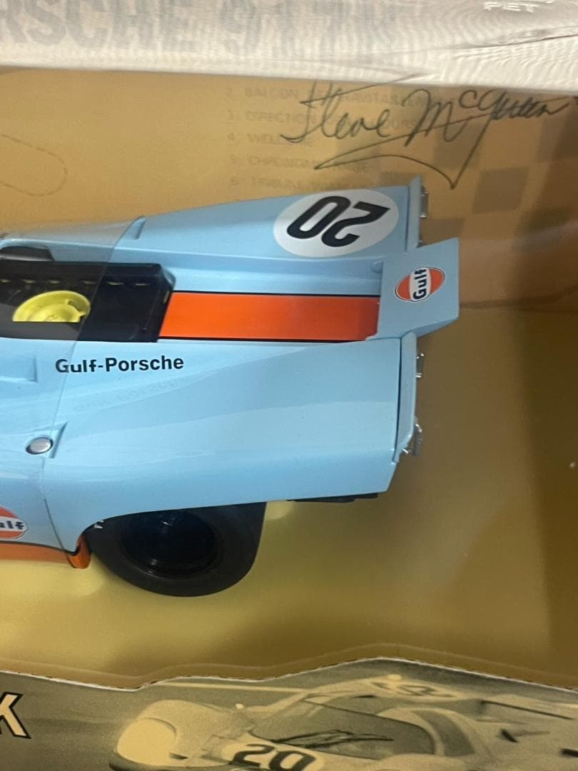 ミニカー 1/18 Porsche 917K スティーブ・マックイーン