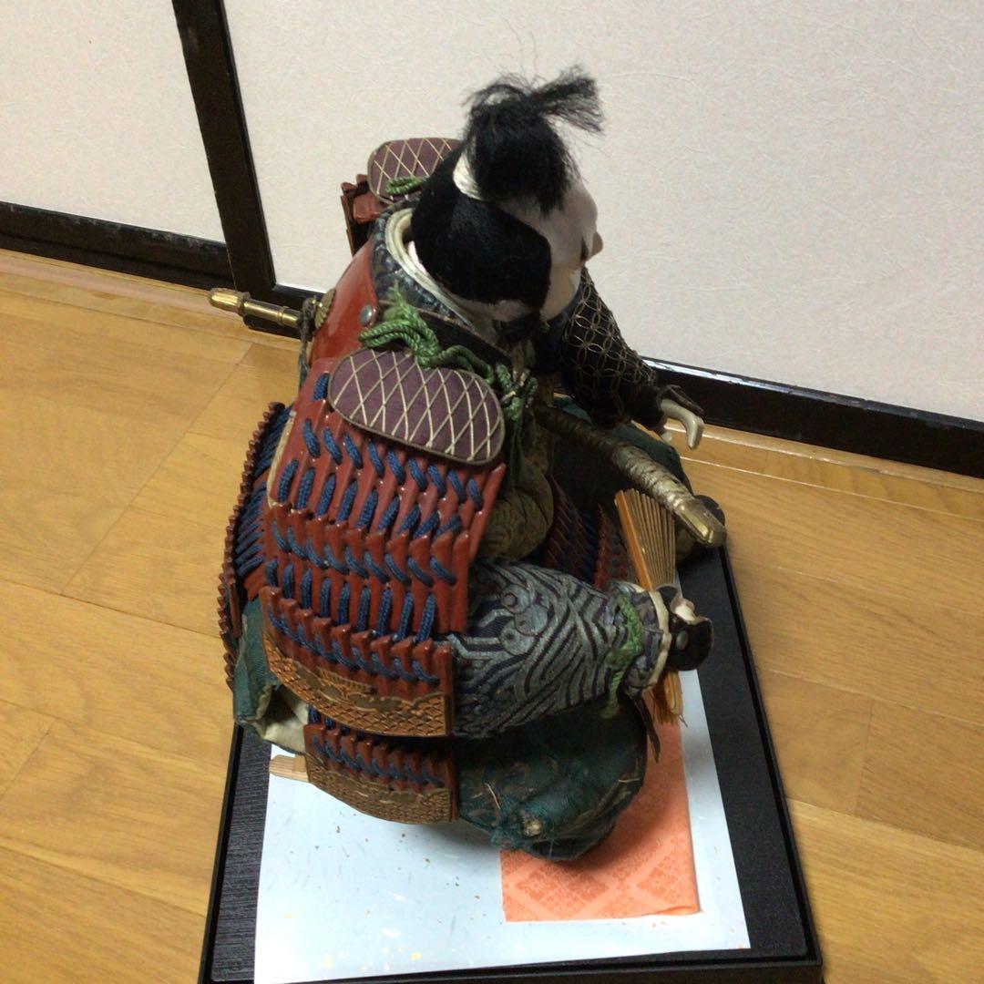 武者人形 五月人形 加藤清正 骨董 アンティーク 江戸 明治 武士 武将 侍