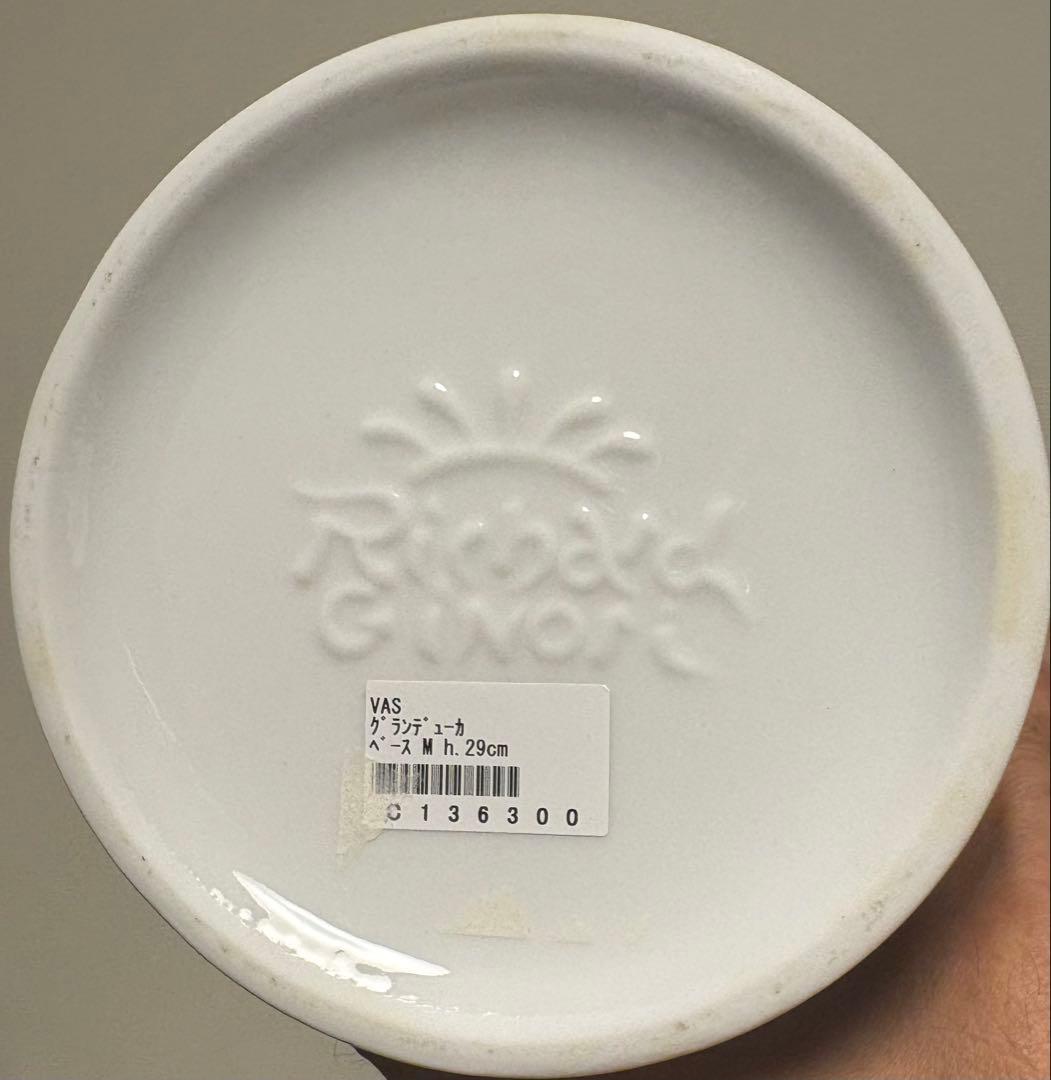 ジノリ1735 フラワーベース　花瓶　 グランデューカ