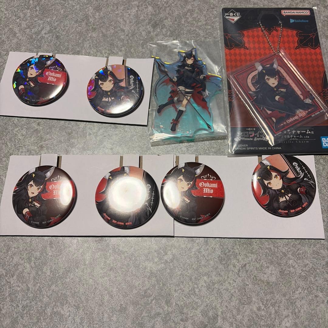一番くじ ホロライブ ～Villain Style～ 大神ミオ5点セット - メルカリ