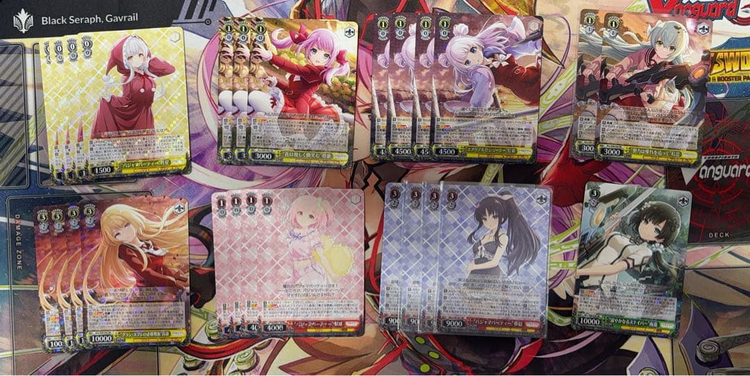 ヴァイスシュヴァルツ　アサルトリリィ　ほぼ4コン