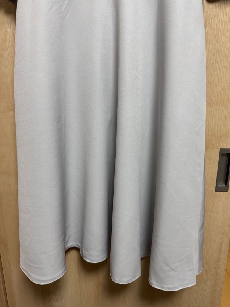 ぽんちゃ様【新品】レースケープのドレスワンピース♡大きいサイズオケージョンドレス