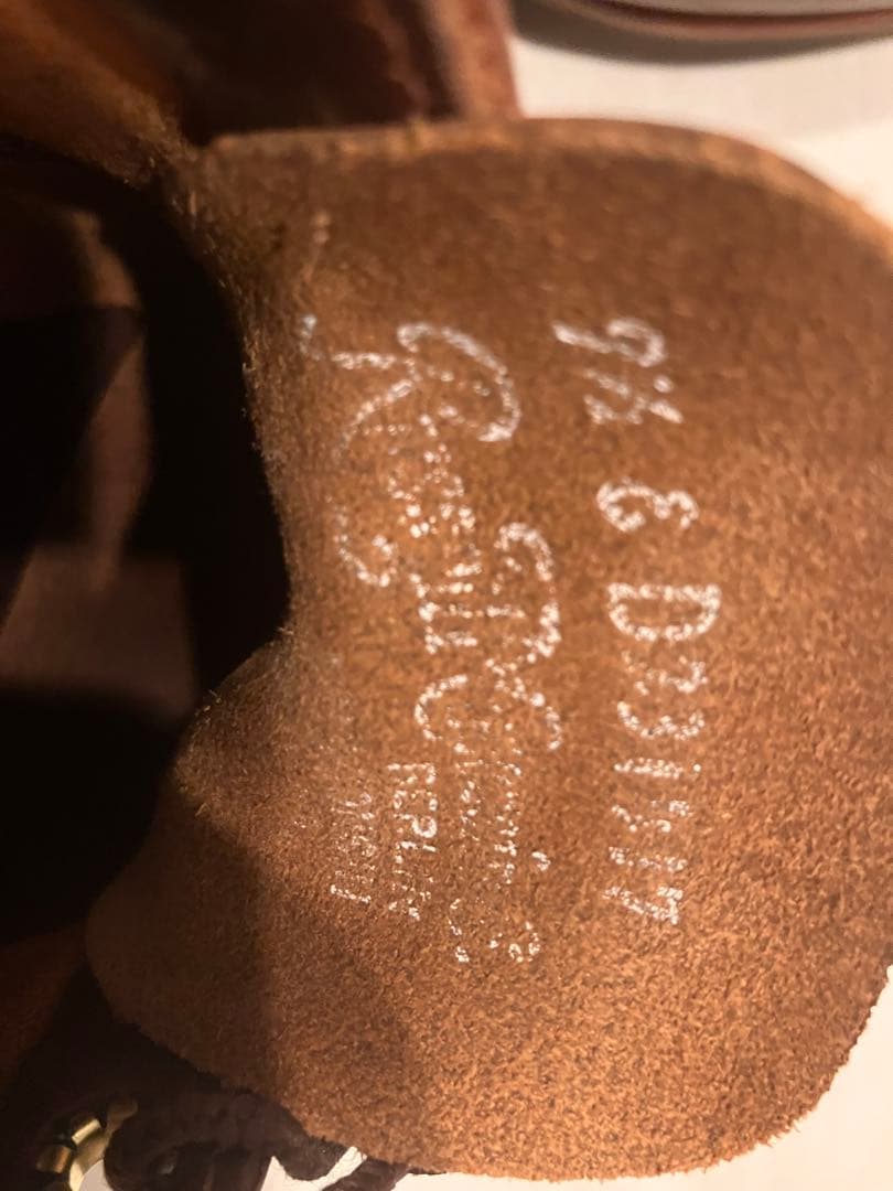 ラッセルモカシン スポーティングクレーチャッカ クロムエクセル バーガンディ箱無