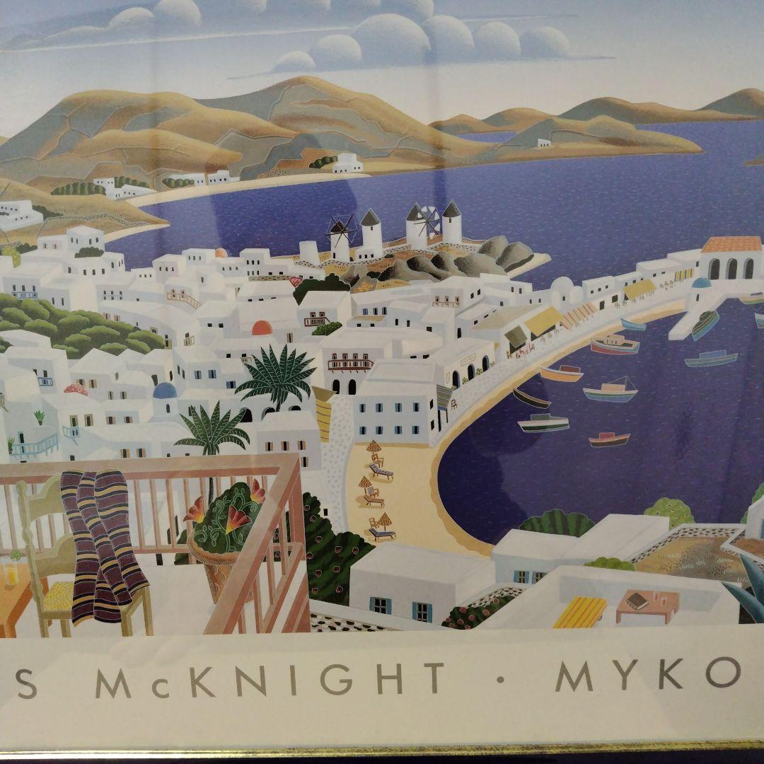 トーマスマックナイト　ポスター・パネル（MYKONOS VIEW）特大