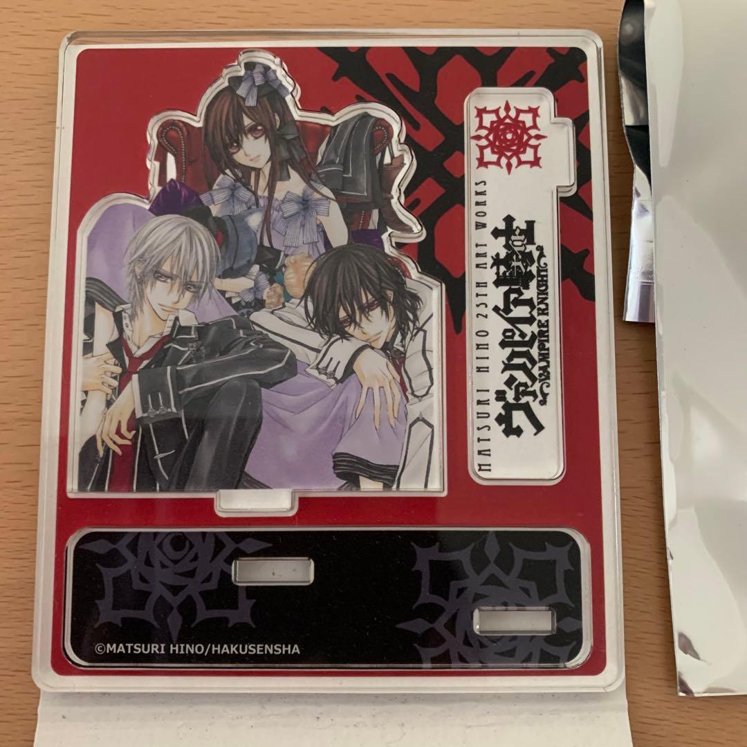 樋野まつり原画展 ヴァンパイア騎士 アクリルスタンド 3人