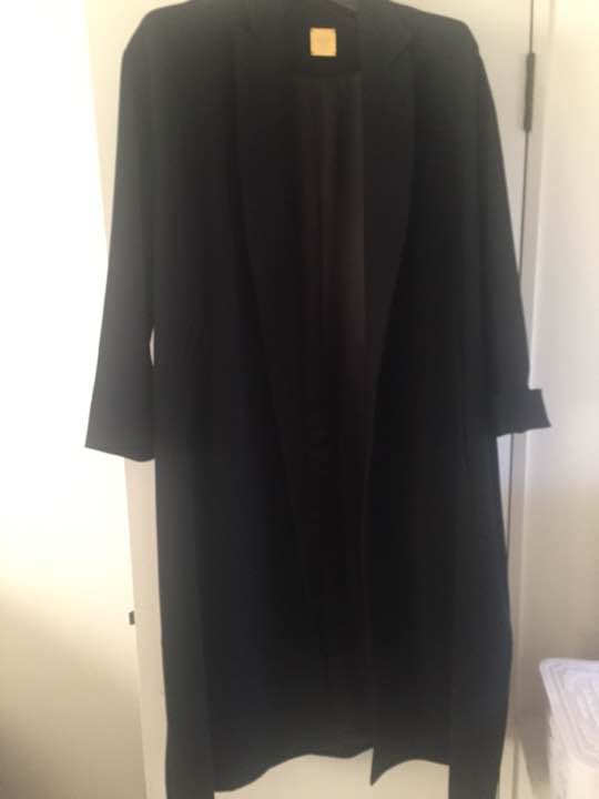 ドゥーズィエムクラス 32PARADIS 黒 チェスターコート Deuxieme Classe