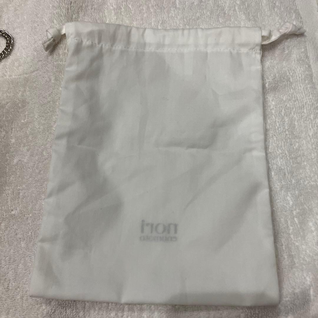 小物 nori enomoto broken wave mini chain pink